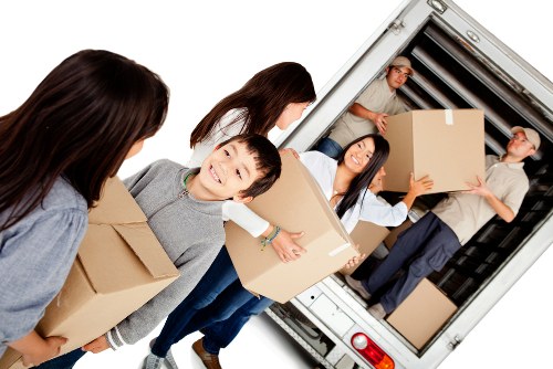 Office relocation planning in Balham with commercial moving equipment