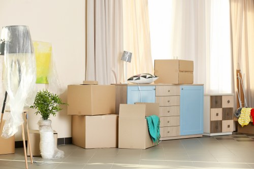 Professional removal team planning a move in Balham