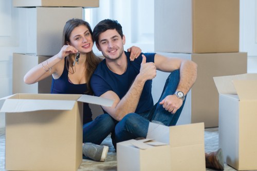 Man and van moving service in Balham with a local relocation vehicle