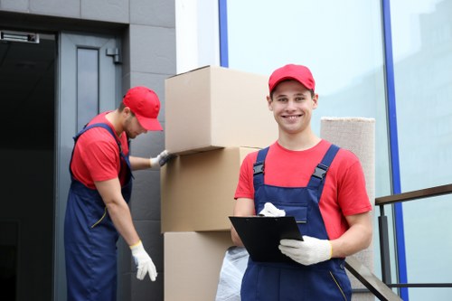 Man with van service helping with a local Balham move