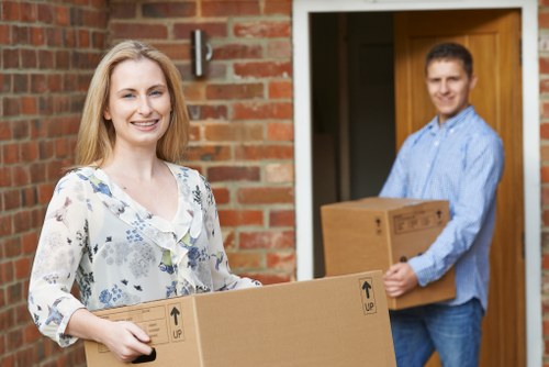 Commercial movers planning an office relocation in Balham