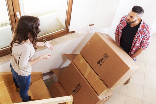 Furniture and fragile item protection during Balham removals