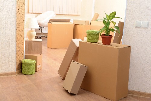 Professional packing materials used for commercial removals in Balham