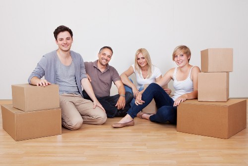 Furniture protection and careful loading for house removals in Balham